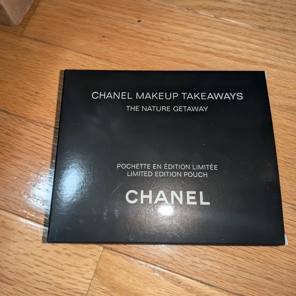 NEW CHANEL MAKEUP TAKEAWAYS LIMITED EDITION POUCH